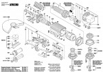 Bosch 0 602 335 007 ---- flat head angle sander Spare Parts